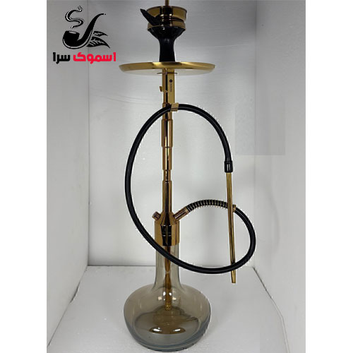 قلیان کرنو شیشه دودی کالیفرنیا طلایی