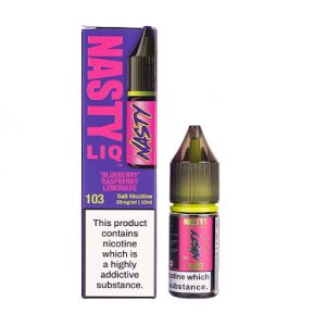 سالت نستی بلوبری تمشک لیموناد | NASTI BLUEBERRY RASPBERRY LEMONADE LIQ 103